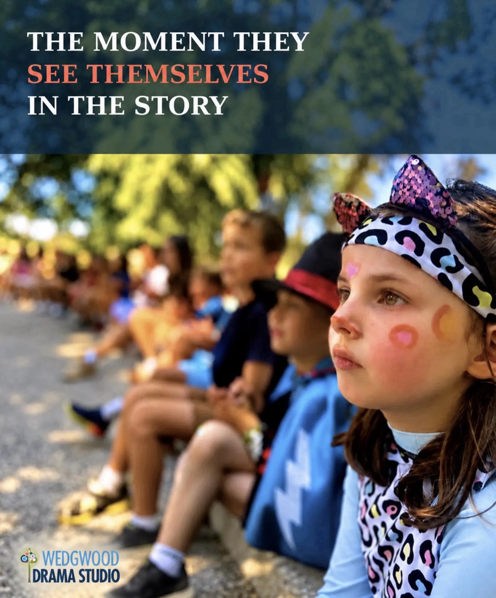 Actors don’t need to arrive confident.
They build it here.
They watch. They wonder. And when they’re ready, they jump in.
Registration for Break Camp is open at wedgwooddrama.com